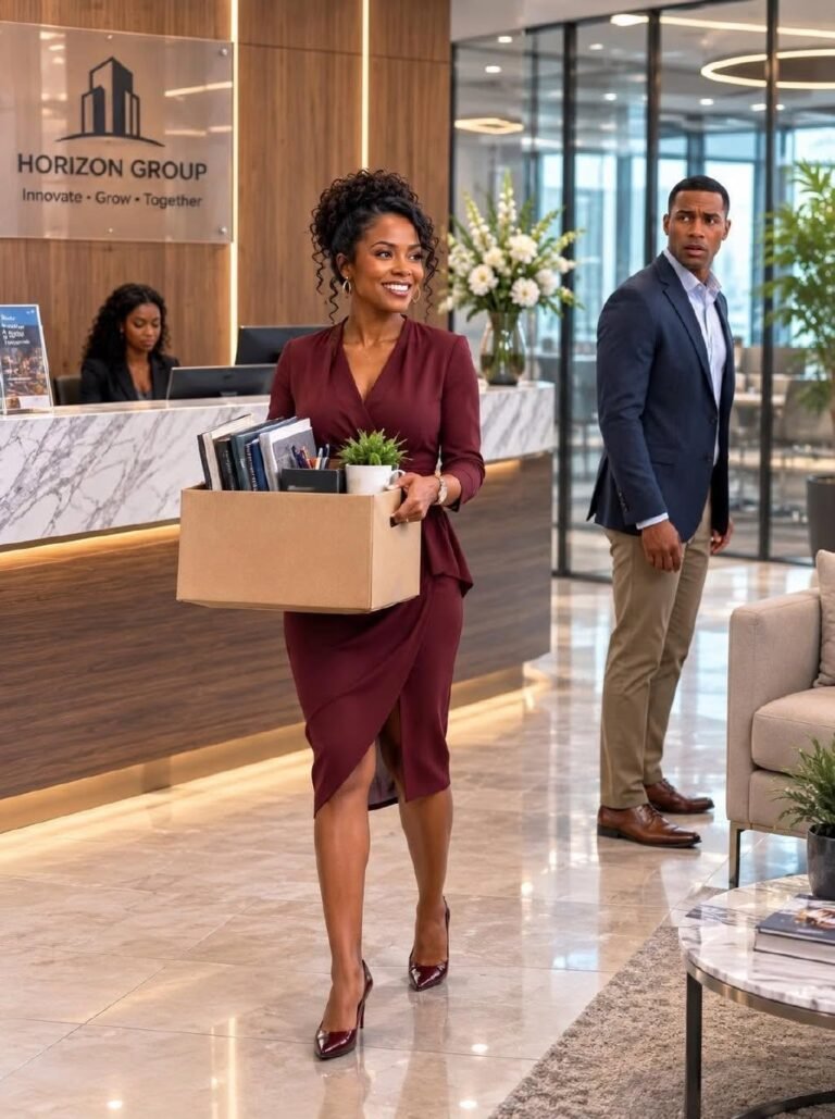 The ceo’s son-in-law quietly fired me at 9:14 am after 19 years, so i walked out with a cardboard box and smiled—because he never thought to ask my maiden name: clara tennant…