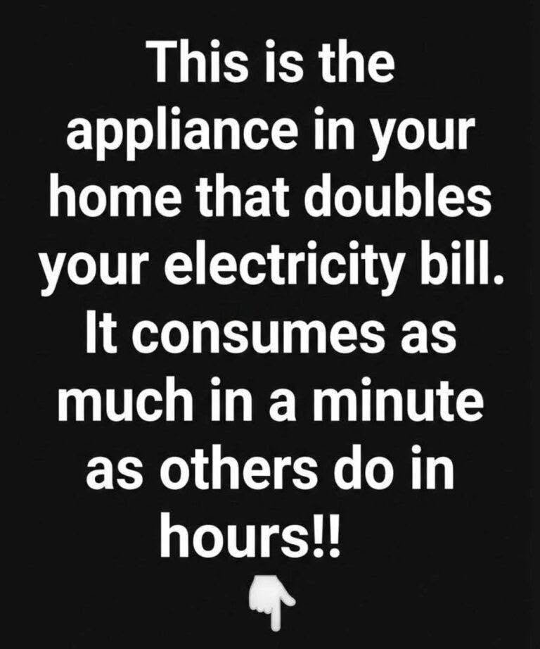The One Household Appliance That Quietly Drives Up Your Electricity Bill