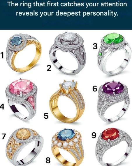The Ring You Choose Reveals Your True Nature.