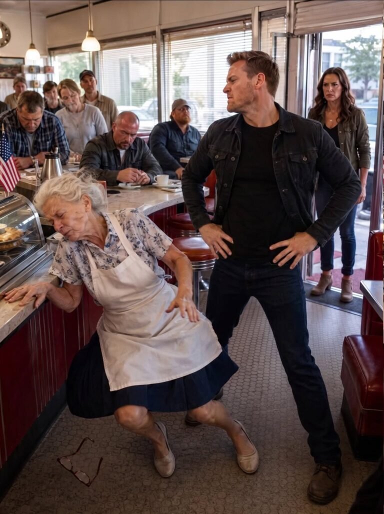 When a bu:lly sh0ved my 75-year-old mother during a confrontation in her North Carolina diner and warned he could do whatever he wanted, the regulars lowered their eyes and the sheriff called it a fall.