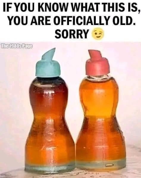 Old-style dishwashing liquid bottles
