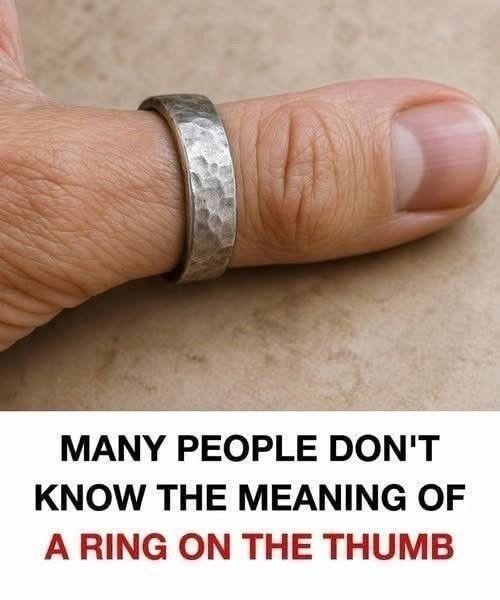 The hidden meaning of thumb rings: what they represent for women vs. men