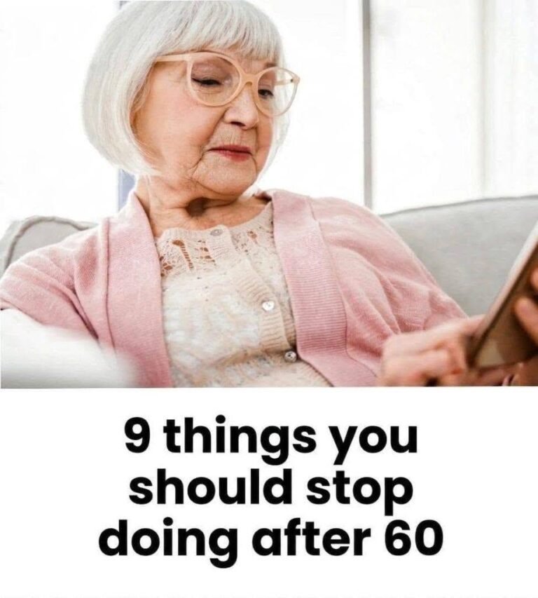  Life begins at 60: 9 habits to give up to live easier