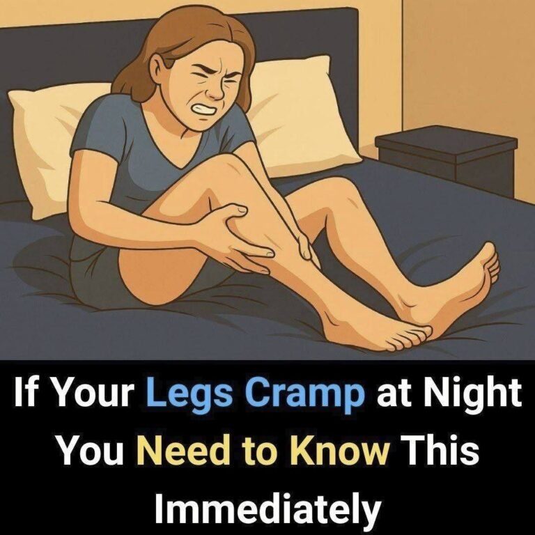 If Your Legs Cramp at Night You Need to Know This Immediately: Not everyone knows………See more