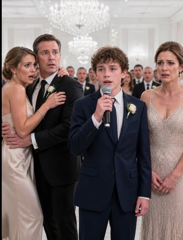 My husband brought his mistress to the gala with my ring, my dress, and my place at the head table; when someone called her his wife, he didn’t say a word. I just put on a black suit, called the lawyer, and waited for my son to say, “Dad, you’re paying for everything today.”