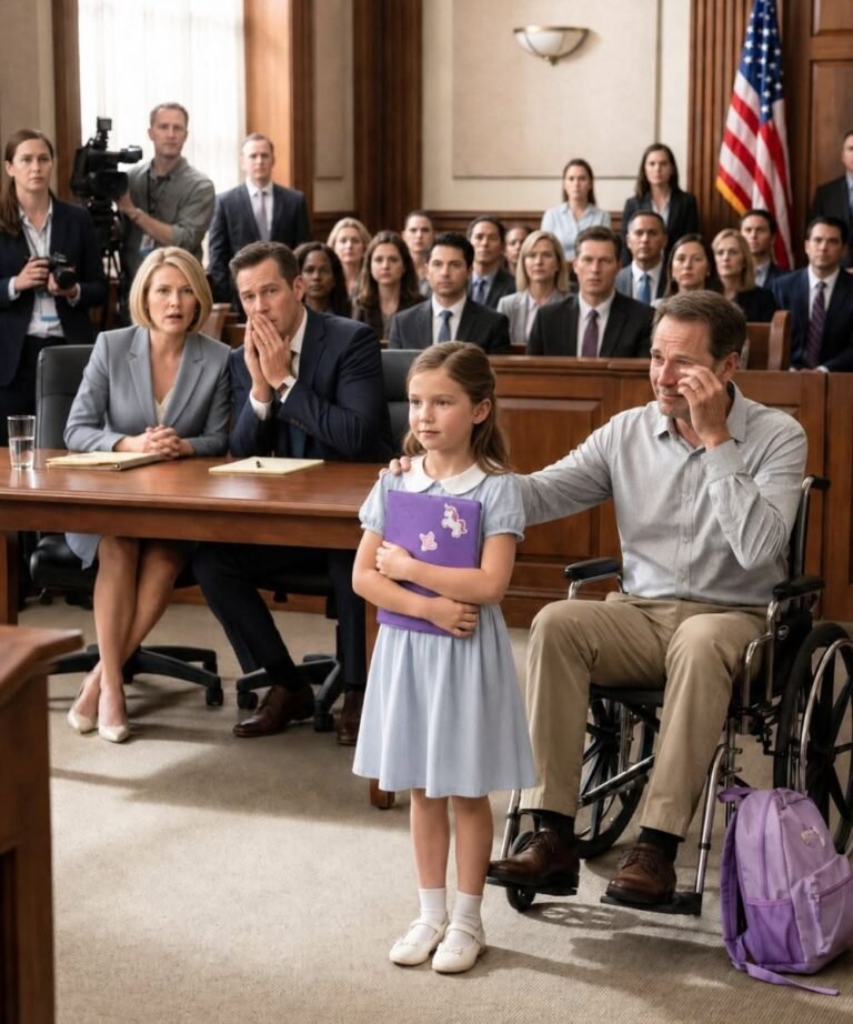 At a New York guardianship hearing, everyone expected my father’s illness to be used against him. My mother returned in a cream suit, acting concerned, while my uncle sat beside her already eyeing my father’s company. Then I stood up with my purple school folder and said, “I am Daddy’s lawyer.” They laughed until I opened the folder.