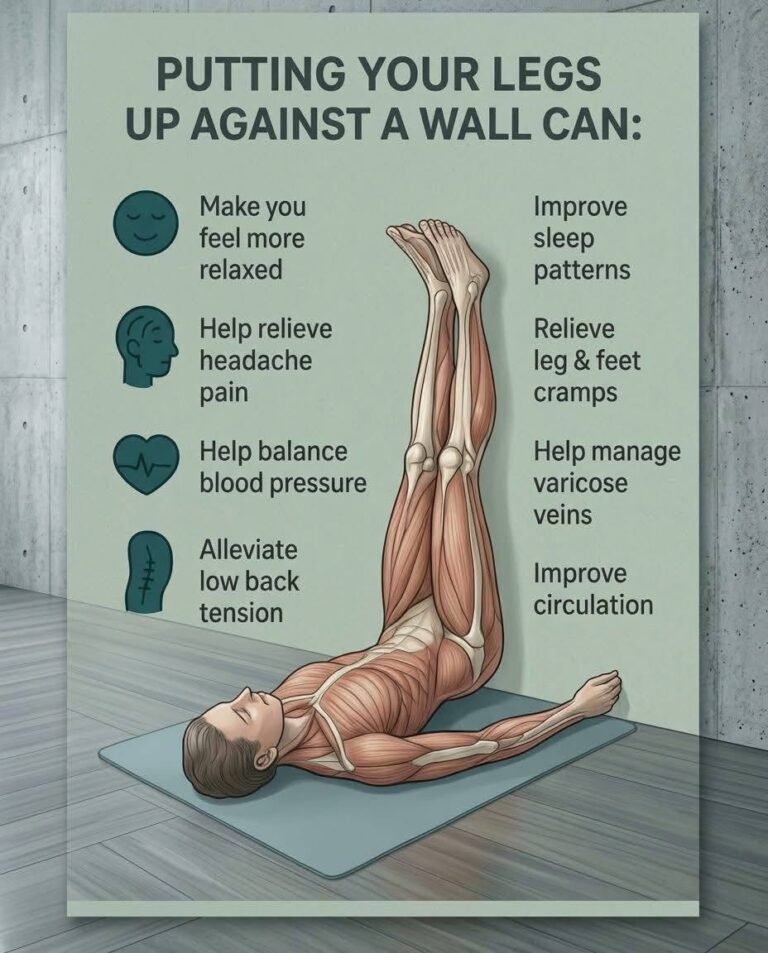 Putting Your Legs Up Against a Wall
