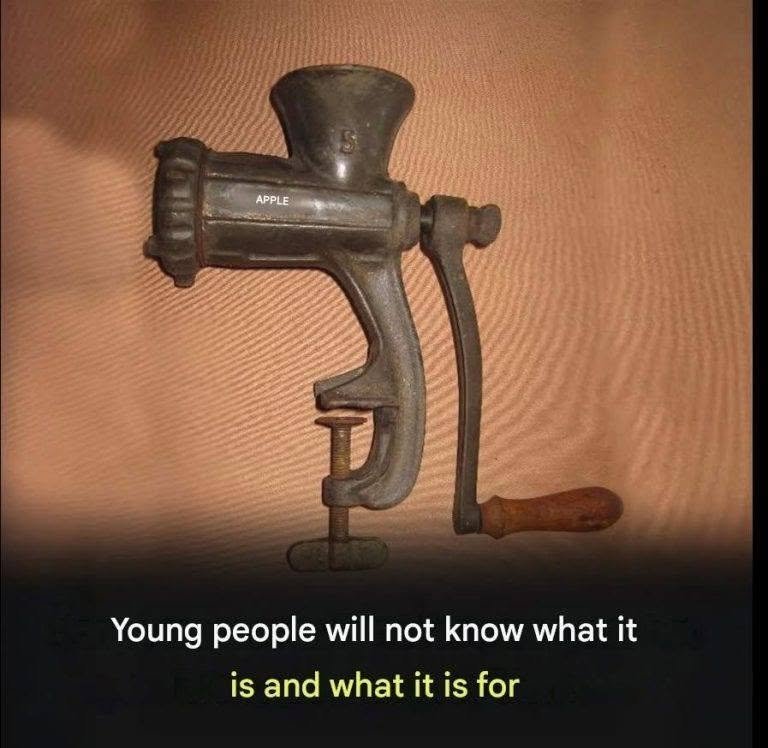 The mysterious metal object that held the internet in its grip: do you know what it was used for?