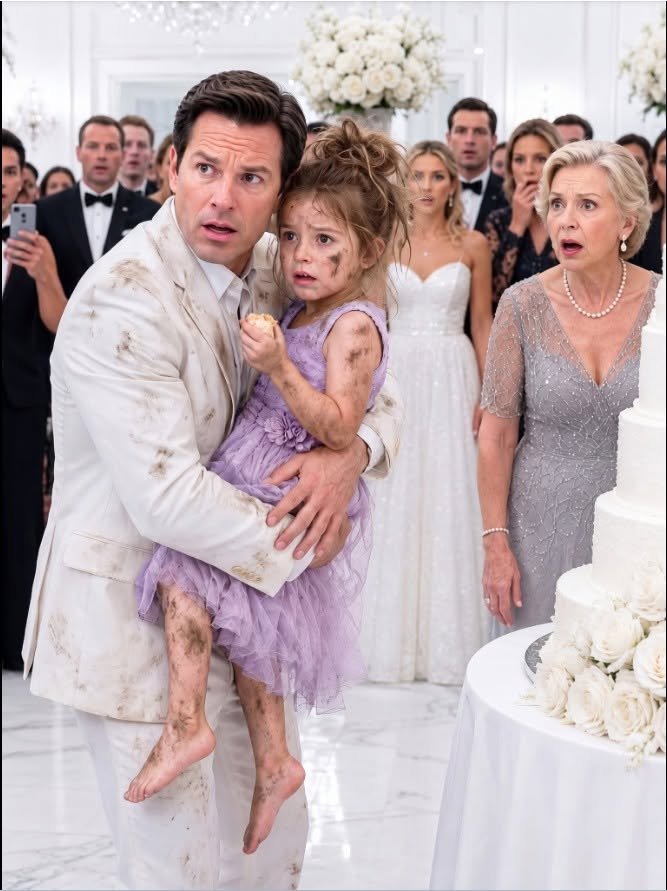 At His Mother’s Lavish Birthday Party, A Billionaire Found His Starving Daughter Searching Through The Trash For Bread. “Where Did The $5,000 I Send Every Month Go?” He Demanded. The Ballroom Fell Silent… Because The Thief Was Standing Right There.