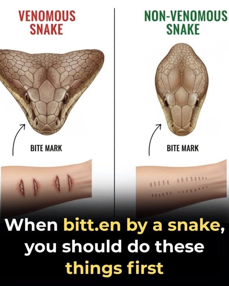 Bitten by a Snake? Here’s the First Thing You Must Do — It Could Save Your Life