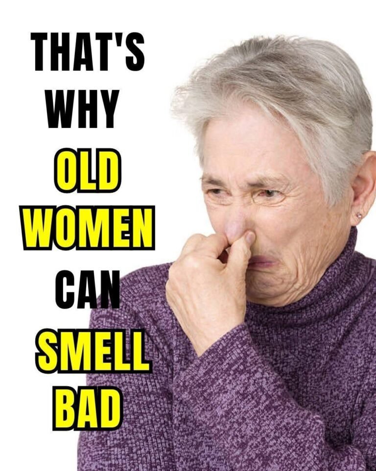 8 Hidden Habits That Can Cause Bad Odor in Older Women1