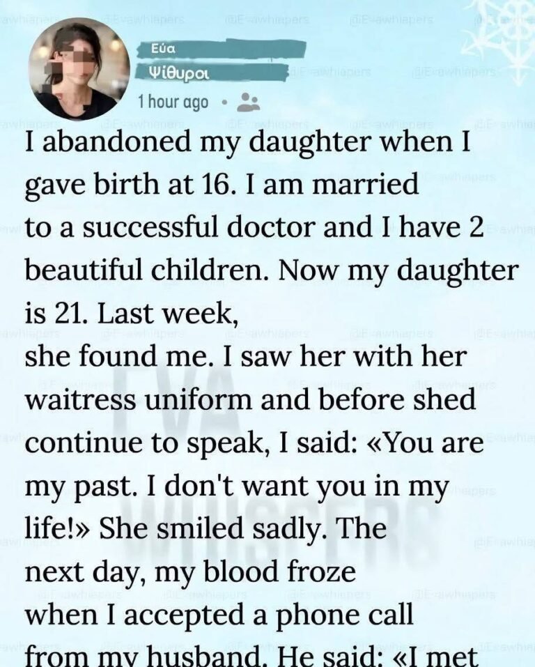 I abandoned my daughter… She came back when we needed her most 1