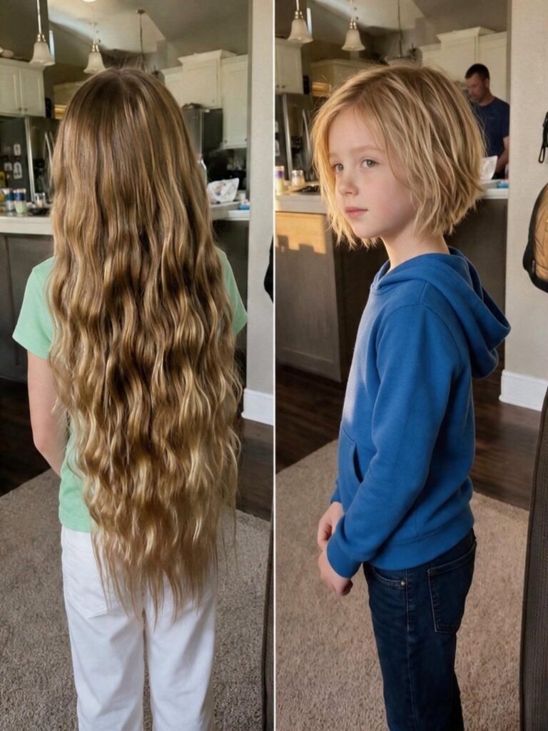 My Daughter Came Home with Her Waist-Length Hair Gone—Then She Whispered Four Words That Changed Everything onJuly 31, 2026