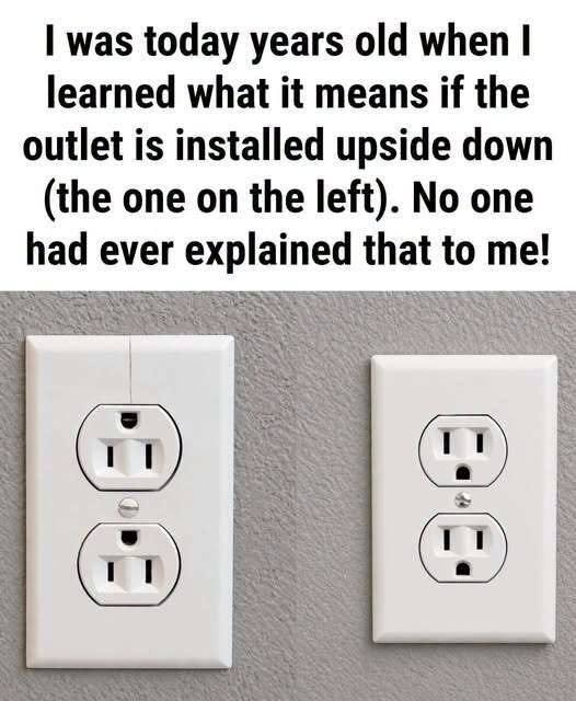 Why Some Wall Outlets Are Installed Upside Down
