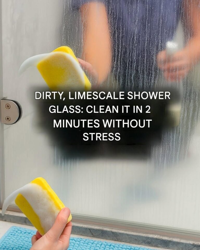 How to Clean and Polish a Glass Shower Enclosure: Use Fabric Softener to Keep It Shining MORE IN THE COMMENTS 