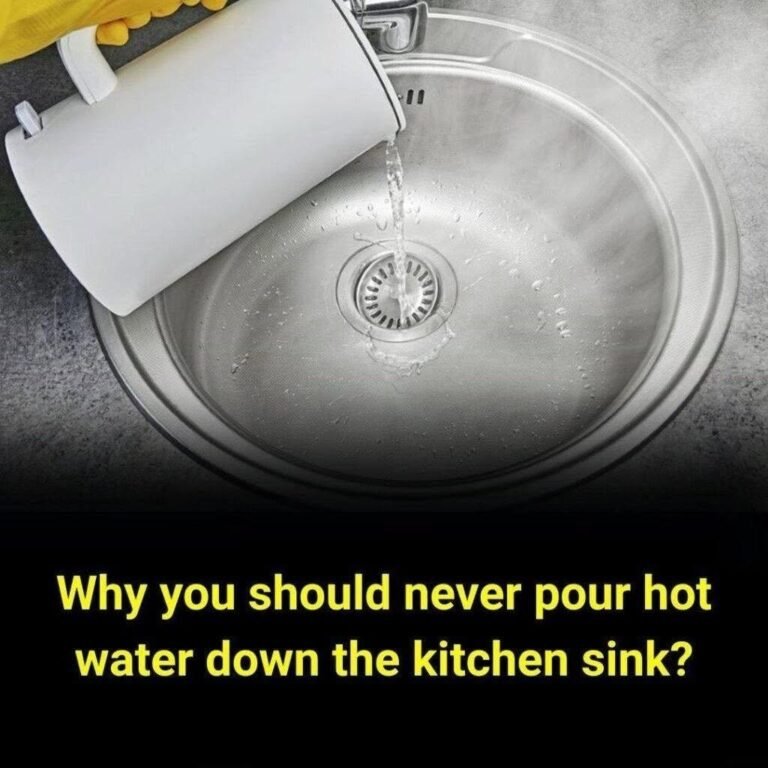 Why You Should Never Pour Boiling Water Down Your Kitchen Sink—And What to Do Instead