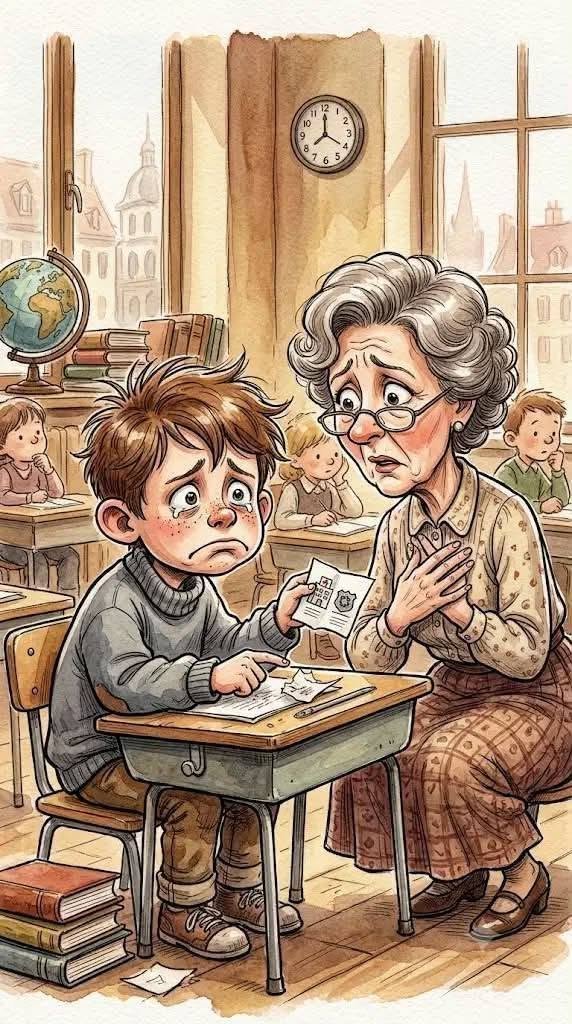 The Teacher Panicked… Then Johnny’s Classmate Explained Everything!