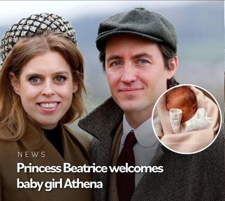 Buckingham Palace announces Princess Beatrice has given birth prematurely as they reveal adorable name