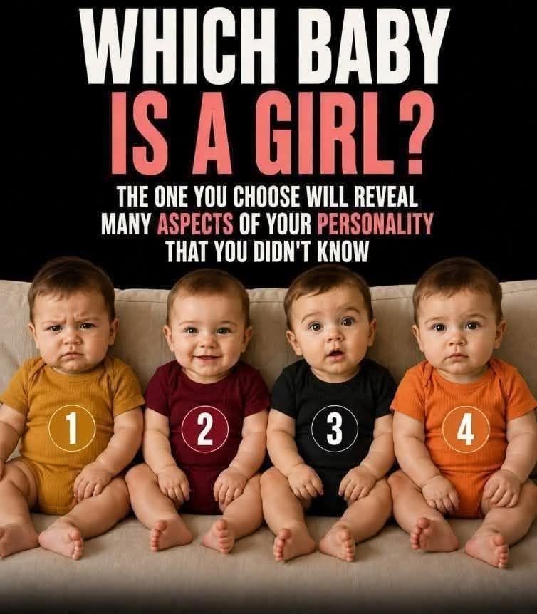 Can You Spot The Baby Girl? Your Answer Might Reveal More Than You Think