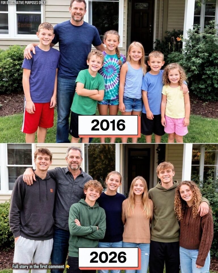 I Raised My Late Fiancée’s Six Children for Ten Years—Then Her Oldest Son Came Home and Said, “Dad, You Need to Know the Truth About Mom”