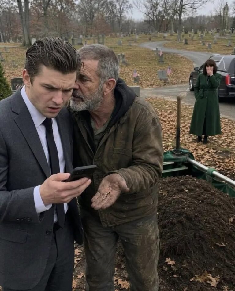 At my father’s grave, the gravedigger revealed that the coffin was empty and gave me a key to discover the truth.