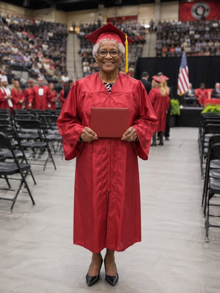 My Family Didn’t Come to My College Graduation Because They Were Embarrassed by My Age – Then a Professor Brought Me Onto the Stage and What He Did Made My Knees Tremble
