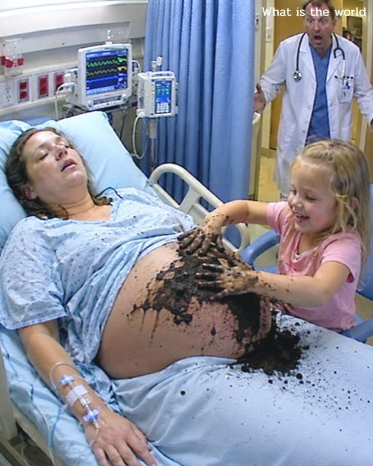 She had been carrying a child while trapped in a coma for 8 long months… until one day, a little girl placed a handful of soil on her belly—and everything began to shift.