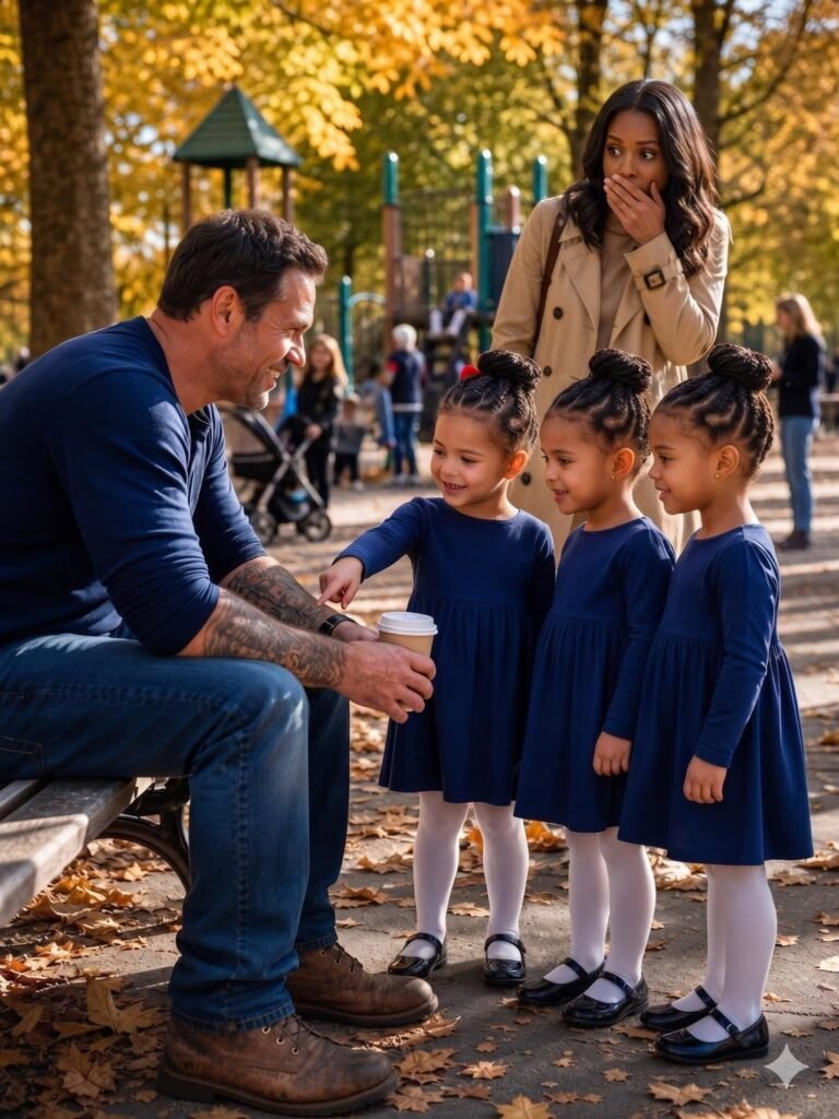 Three triplets walked up to a single father and innocently said, “Hello, sir… OUR MOM HAS A MESSAGE FOR YOU