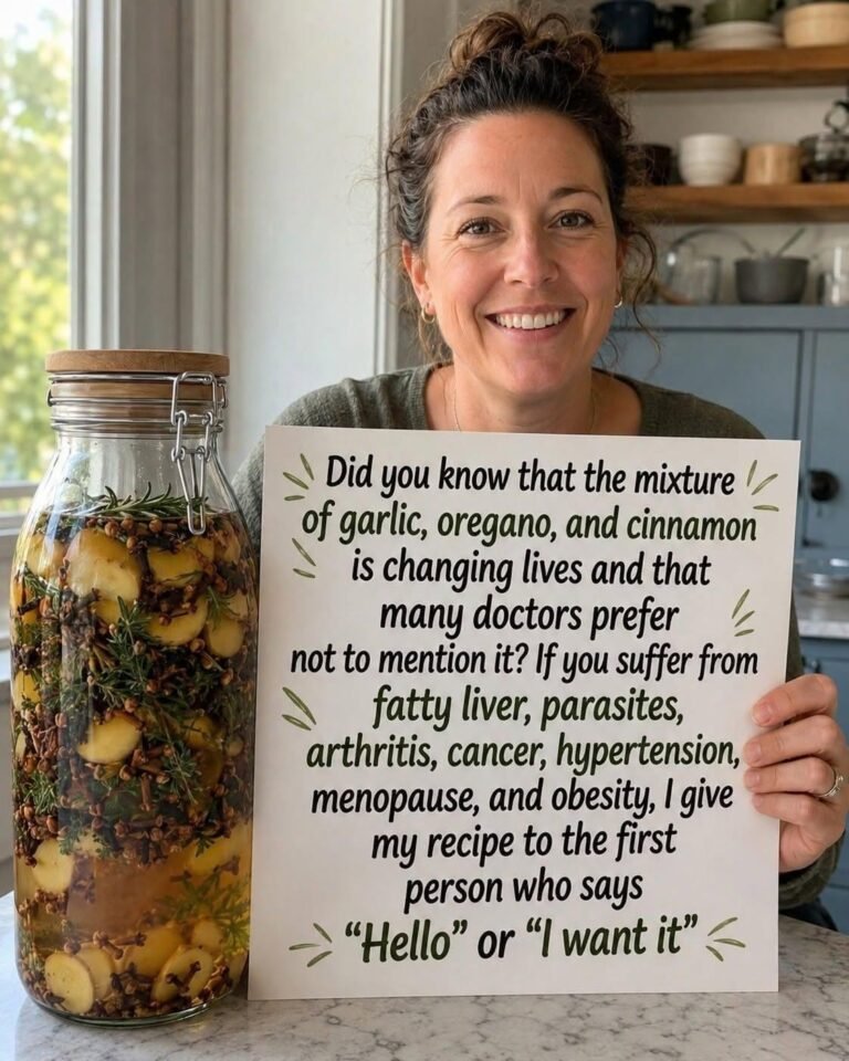 Did you know that garlic and oregano are changing lives, and many doctors prefer not to mention it? Recipe in the first comment.