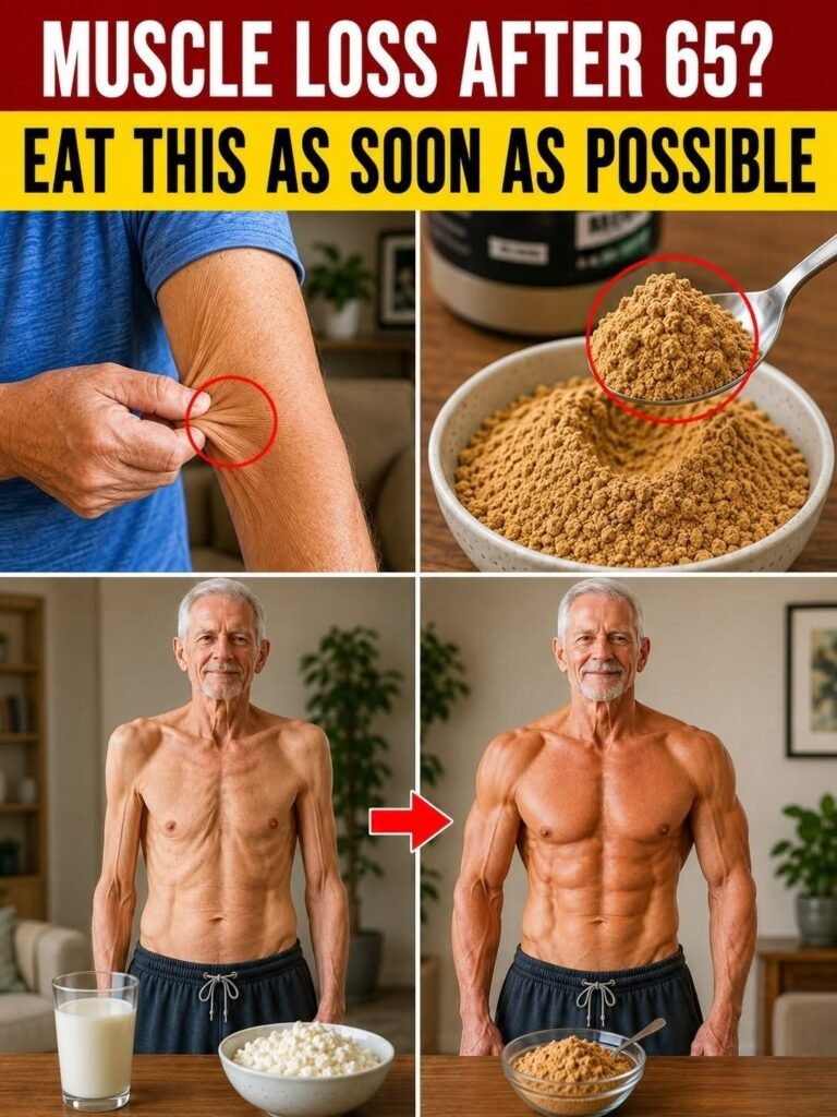 SENIORS, Your Muscles Are Disappearing Without THIS one food in Your Diet!