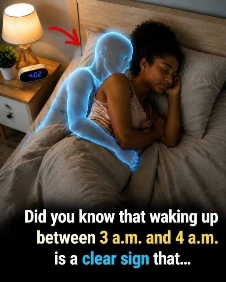 Did you know that waking up at 3 or 4 in the morning is a clear sign of..