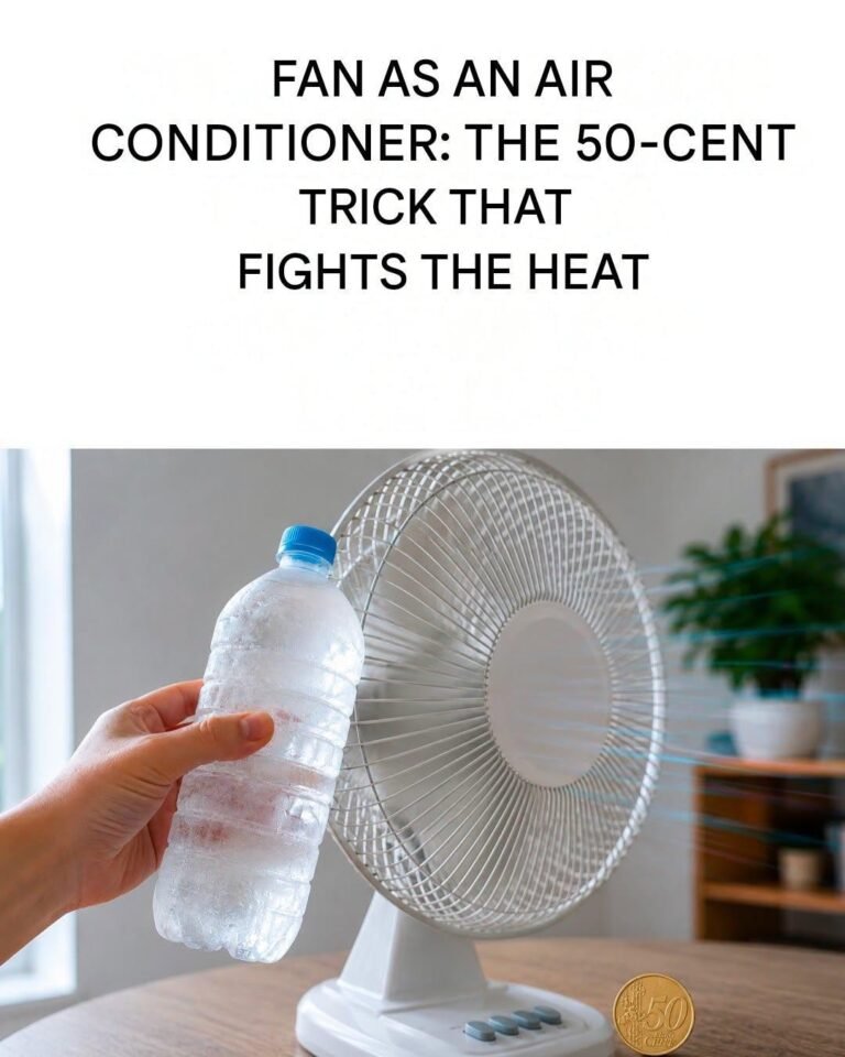 Fan Like an Air Conditioner? The 50-Cent Trick That Can Help You Beat the Heat
