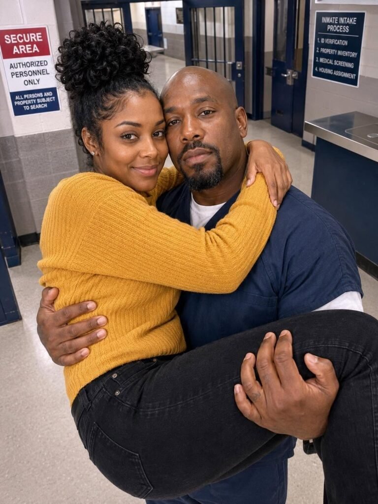 I married a prisoner for money while he was serving a twelve-year sentence — but after his conviction was overturned, he came to my apartment with a black box and said, “Now it’s my turn to be honest.” When I agreed to marry Jonah, I didn’t care whether he was innocent. He had been convicted of stealing from his family’s charity. I was twenty-seven, drowning in rent notices and raising my brother. So when Jonah’s mother offered me $2,000 a month to become his wife on paper, I said yes before shame could catch up with me. “Visit twice a month,” she said. “Write letters. Make the court see he still has family.” Our wedding happened behind scratched glass, with a guard watching the clock. I expected Jonah to be angry. Cold. Maybe cruel. But he was gentle. He remembered my brother’s birthday, asked if I had eaten, and sent notes with sketches in the margins. At first, I only acted like I cared. Then I stopped acting. I started reading his case files at night. Missing signatures. Dates that didn’t match. A witness who left the state after testifying. When everyone else called Jonah a thief, I stood outside courthouses with folders in my arms, begging lawyers to take another look. Jonah never asked why. By then, I loved him. Three years after our prison wedding, the truth came out. His cousin had moved the charity money, forged Jonah’s name, and let him take the blame. The day Jonah walked free, I thought he would run into my arms. Instead, his face tightened, as if freedom itself had bruised him. Then he took my hand and said, “Come home with me.” For one week, I believed we had survived the worst of it. Then, on the eighth night, Jonah placed a black box on our kitchen table. “What is that?” “Now it’s my turn to be honest.” I tried to smile. “Jonah, don’t scare me.” His expression shifted, and my skin went cold. “Yes,” he whispered. “I have to. Because when you married me, you agreed to something far BIGGER than a name on paper.”