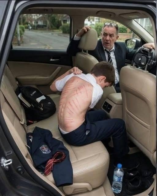 The afternoon I picked Mateo Herrera up from school, he leaned toward me in the back seat and whispered, “Mr. Rafael… my back hurts.”-olweny