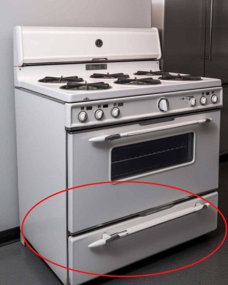 Do you know what the drawer under the stove is for? Most people don’t!