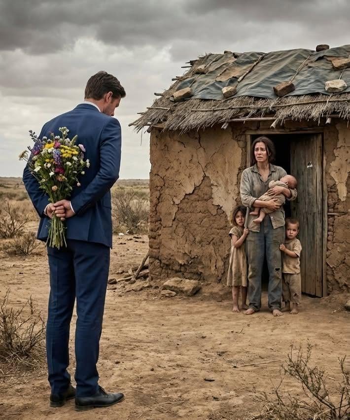 A millionaire visits his ex-wife after nine years…