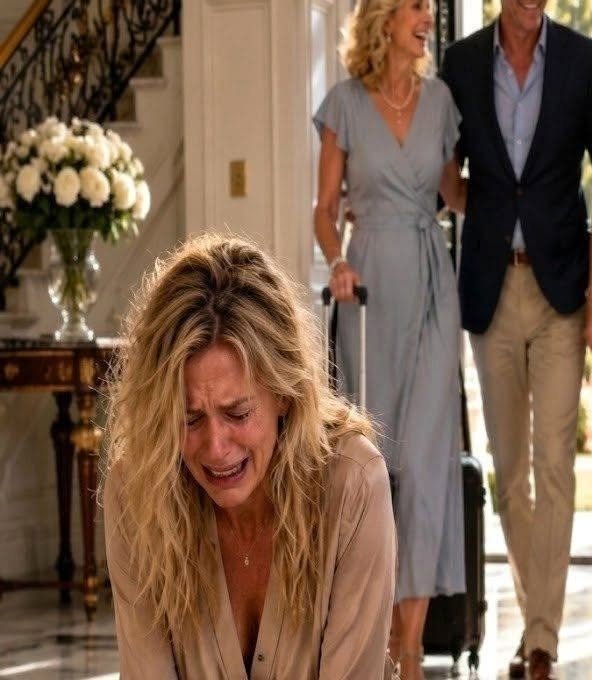 My husband left me to die in our penthouse while he was on a 74-day holiday touring Europe.