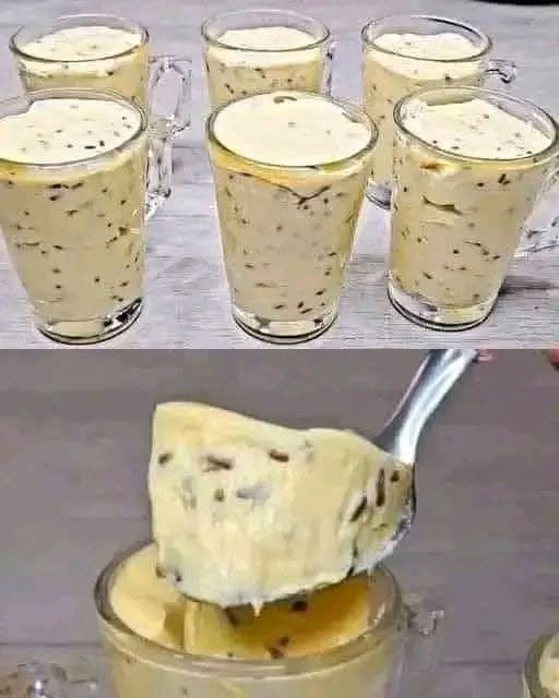 Dessert I make twice a week: Just put everything in the blender > I sent it to whoever sent it Hi Full recipe in in First c.o.m.m.e.n.t