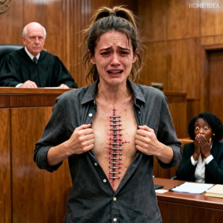 My family dragged me to court, accusing me of being a fake veteran. “She never served in the military. She made it all up to steal her grandfather’s money,” my mother growled under oath. I didn’t react. I just stared at the judge. But when I lifted my shirt to reveal the wound on my shoulder, everyone was completely astonished. A punishment they never expected…
