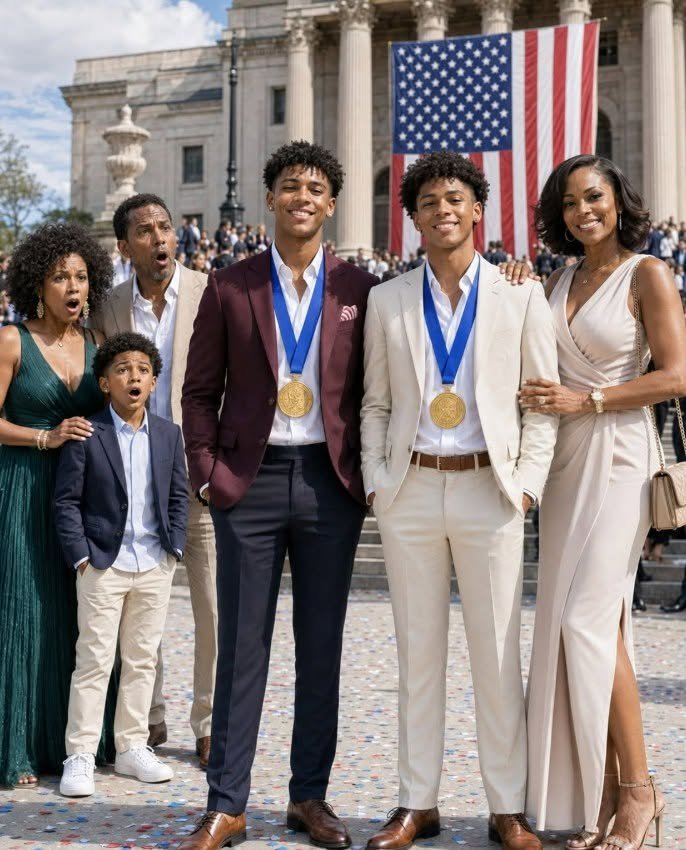 15 Years After Our Divorce, I Met My Ex-Husband’s Mistress’s Son—Then My Twins Won Gold. 