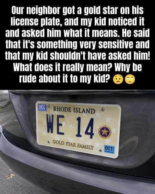 The Meaning Behind License Plates with a Gold Star