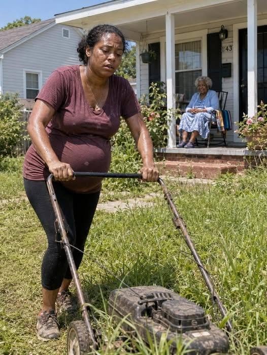 I Mowed the Lawn for the 82-Year-Old Widow Next Door – The Next Morning, a Sheriff Woke Me up with a Request That Made My Blood Run Cold 1