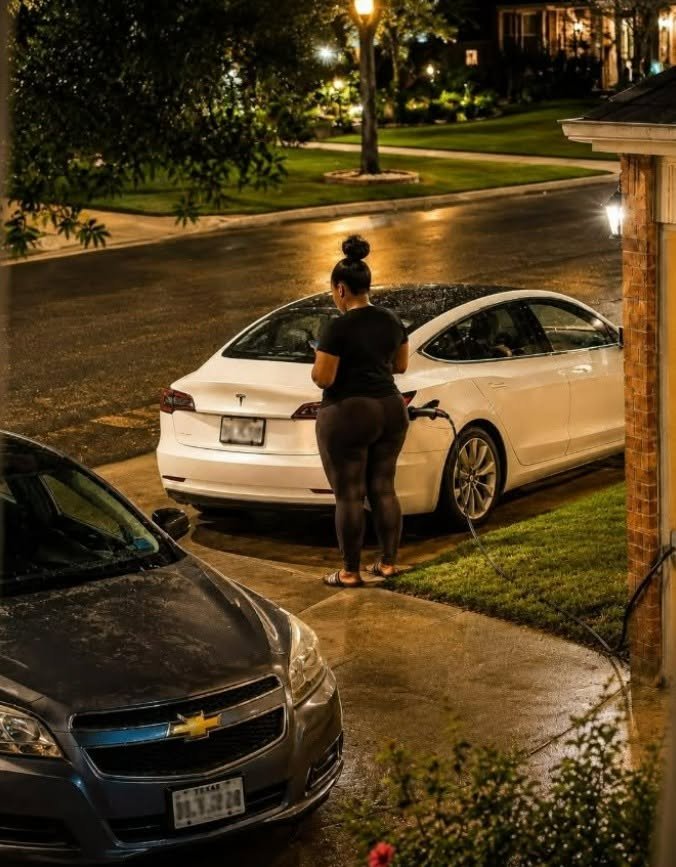 My Neighbor Charged Her EV at My House Every Night—She Never Expected What I Did Next.