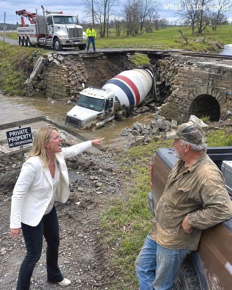 My HOA Neighbor Sent 6 Cement Mixers Across My Private Bridge — Then Found Out It Held the Water Lines for All 47 Homes