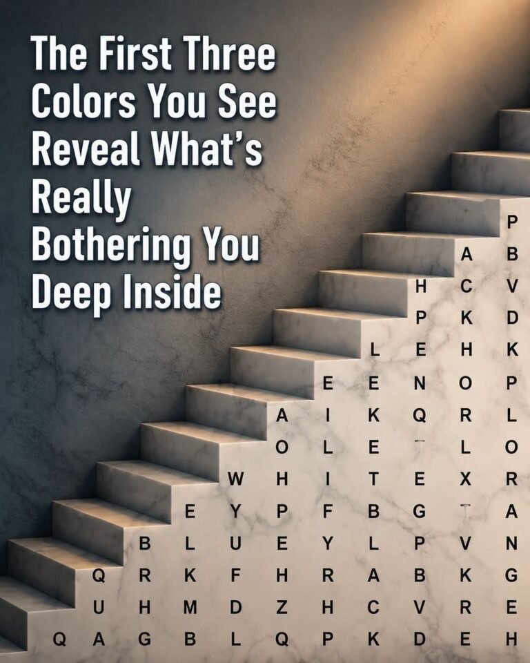 The First Three Colors You See Reveals What’s Really Bothering You Deep Inside