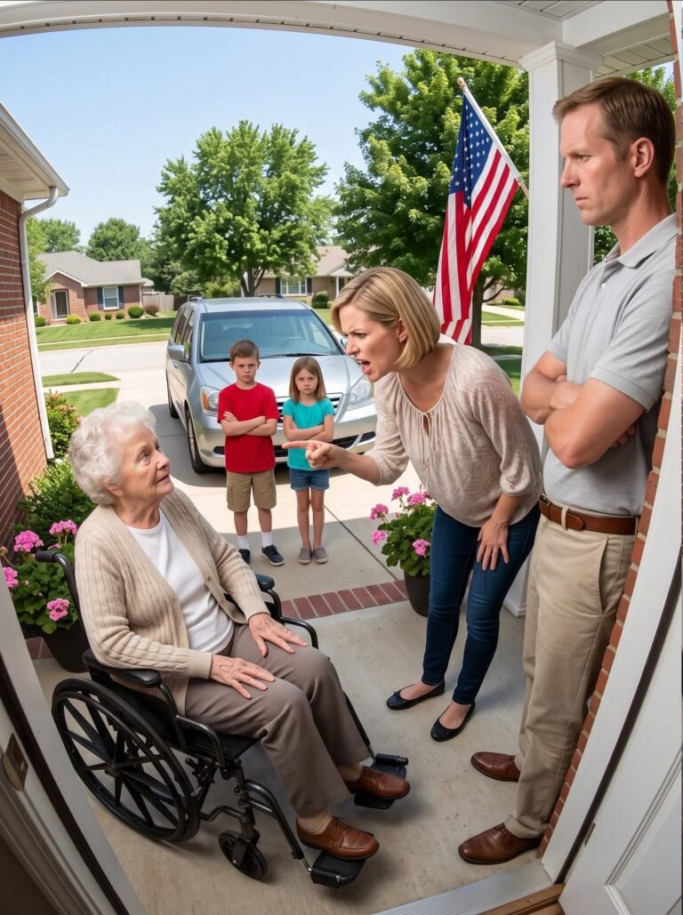 I arrived at my son’s home in a wheelchair and pleaded for somewhere to live, but he shut the door as though I were a stranger.