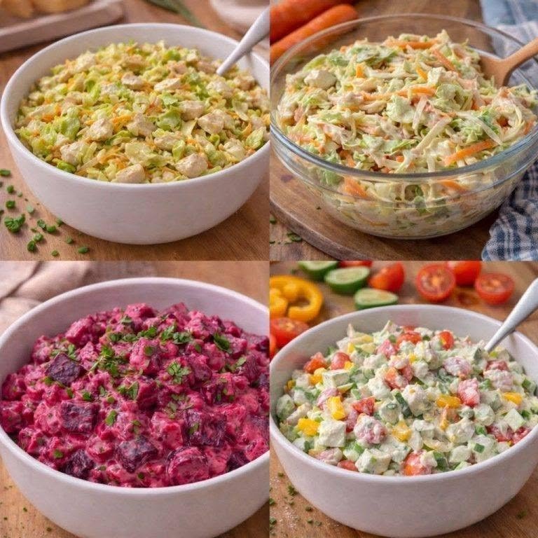 4 best recipes for light and fresh salads