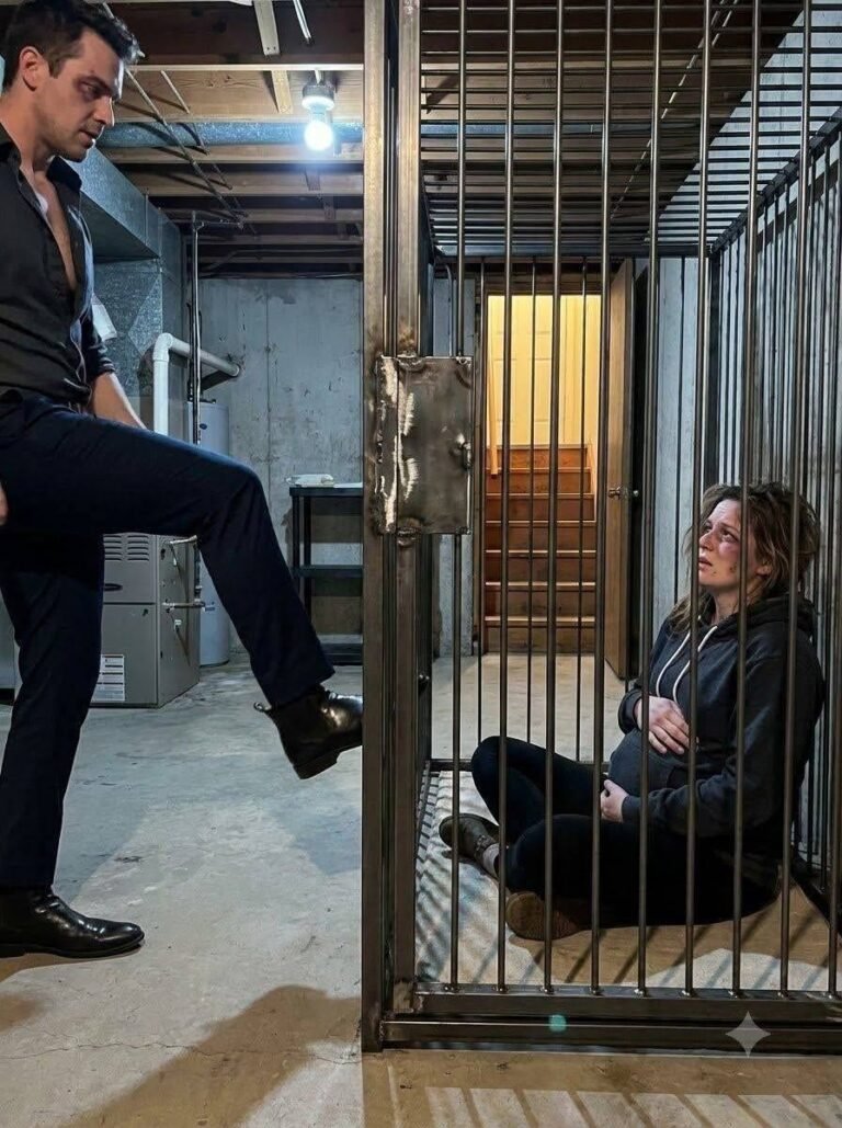 He Lied to Dinner Guests While I Labored in a Basement Cage-ginny