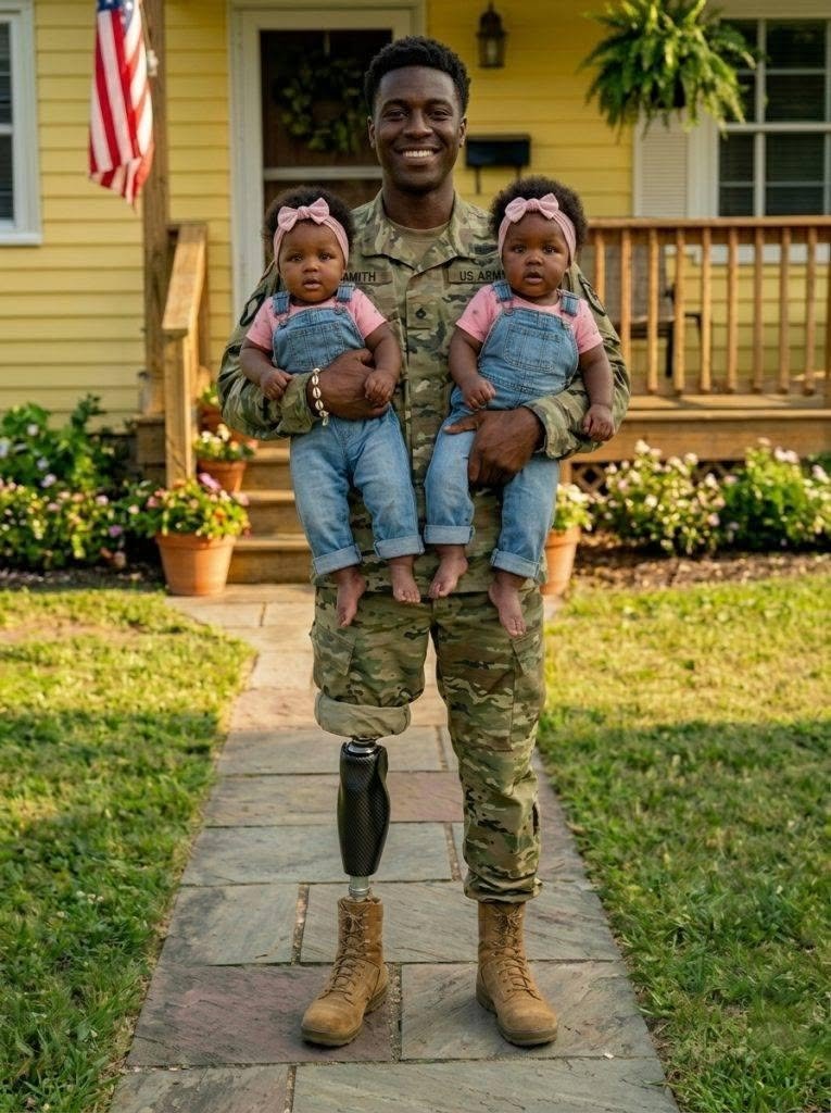 I returned home with a prosthetic leg and discovered my wife had abandoned me with our newborn twins. But karma gave me the chance to meet her again three years later.
