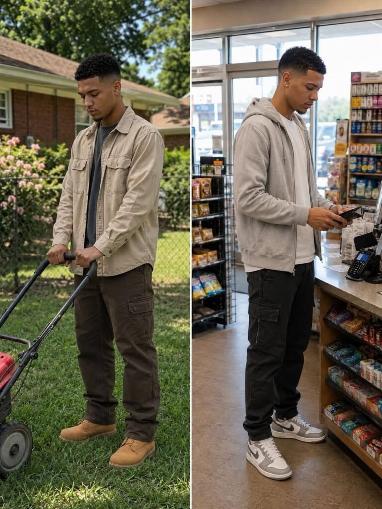 I Hired a Teenage Boy to Mow My Lawn Every Saturday — Then I Caught Him Inside My Locked Garage and Learned Why He Kept Coming Back